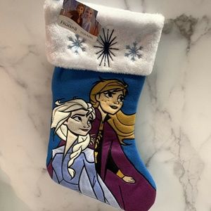 Frozen 2 Elsa and Anna Appliqued Stocking